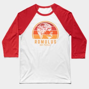 Romulus First King Of Rome Baseball T-Shirt